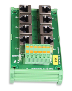 CAN RJ45 Patchpanel V1.1